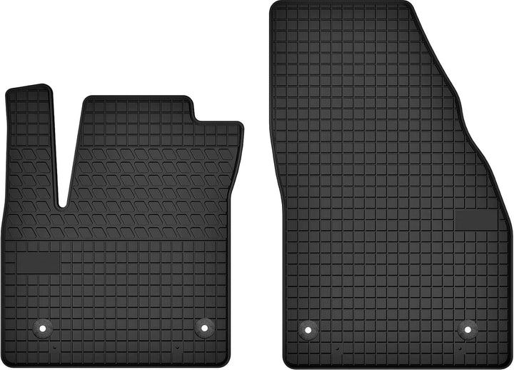 Motohobby Gummimatten Vorne Gummi Fussmatten Satz für Opel Meriva B (2010-2017) - 2-teilig - Passgen