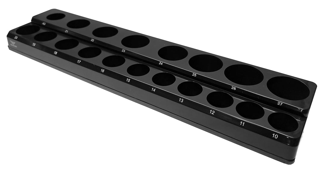 Steckschlüssel Magnethalter für 1/2" (12.5 mm) Stecknüsse Magnetische Werkzeug-Organizer Nusshalter