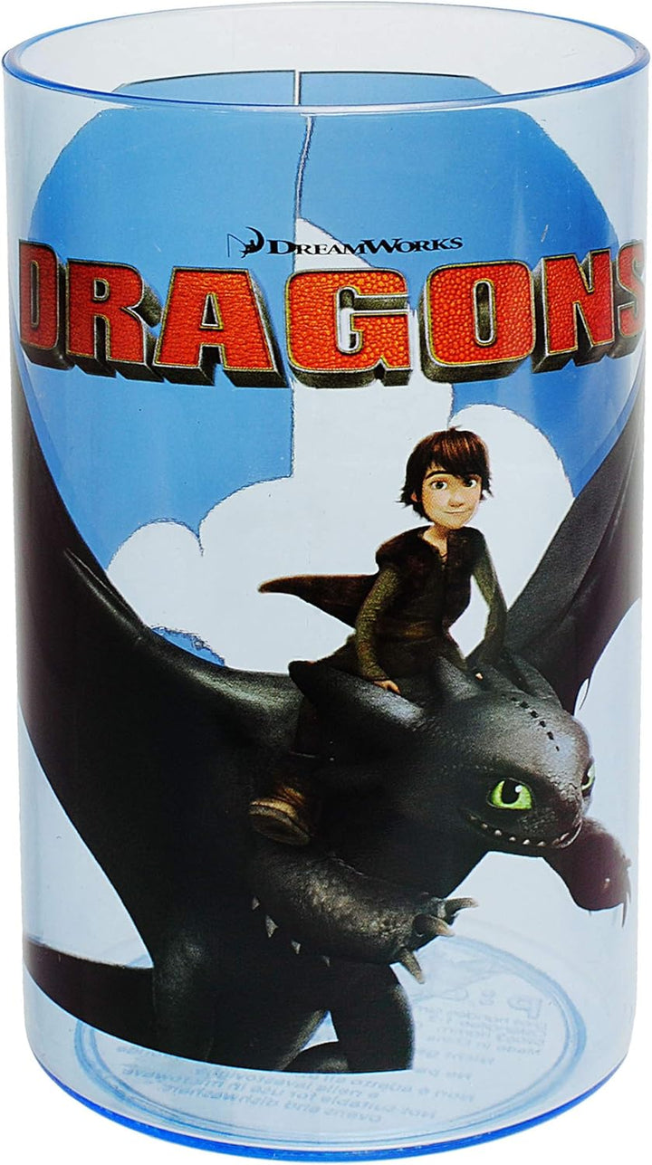 alles-meine.de GmbH 4 TLG. Geschirrset - Porzellan/Keramik - Dragons - Drachenzähmen leicht gemacht