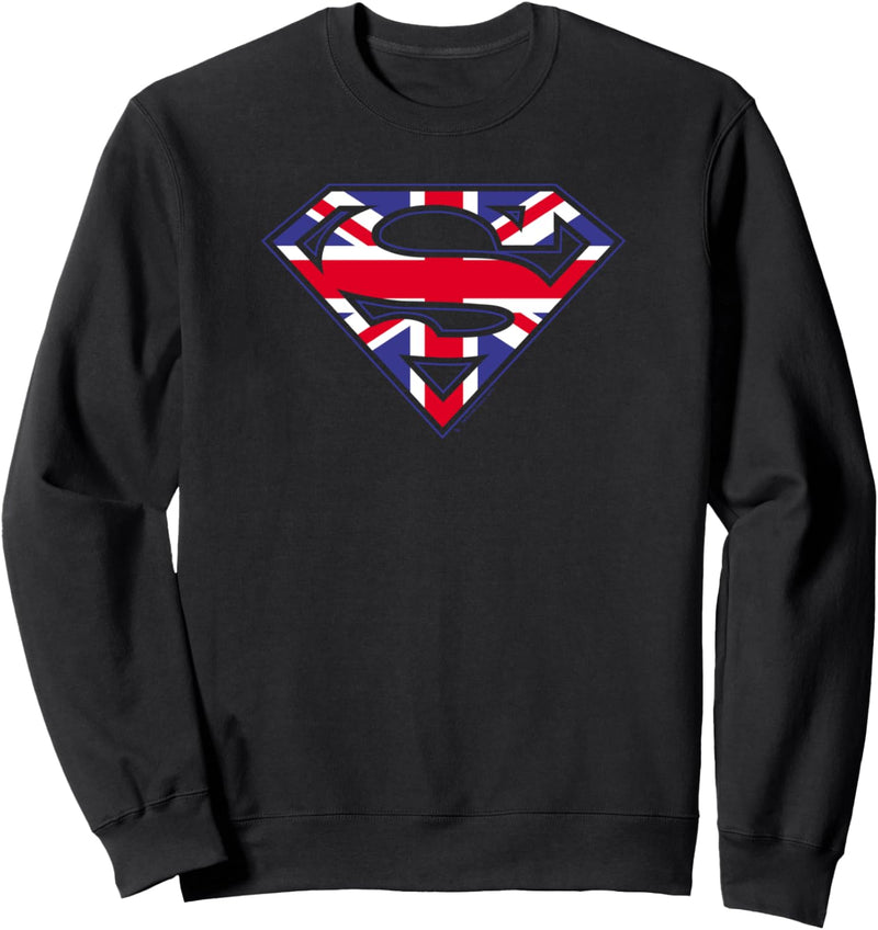 Superman Great Britian Shield Sweatshirt