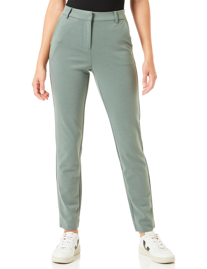 VERO MODA Damen Vmluccalilith Mr Jersey Pant Noos Hose XS / 34L Dark Forest, XS / 34L Dark Forest