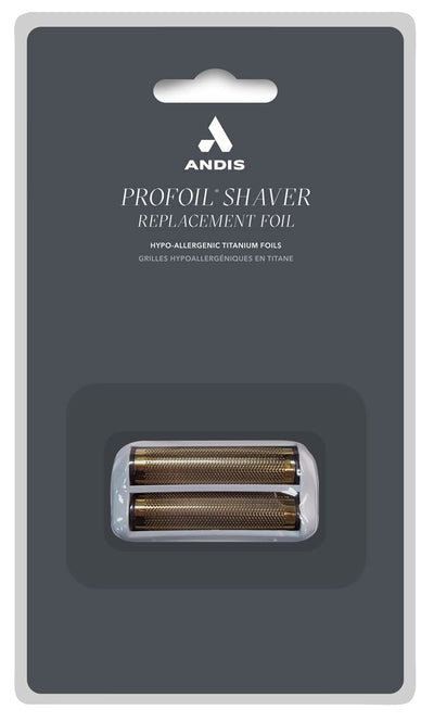 Andis 17285 Ersatz-Lithium-Titanfolie für den ProFoil Rasierer, Grau Ersatzfolie Grau, Ersatzfolie G