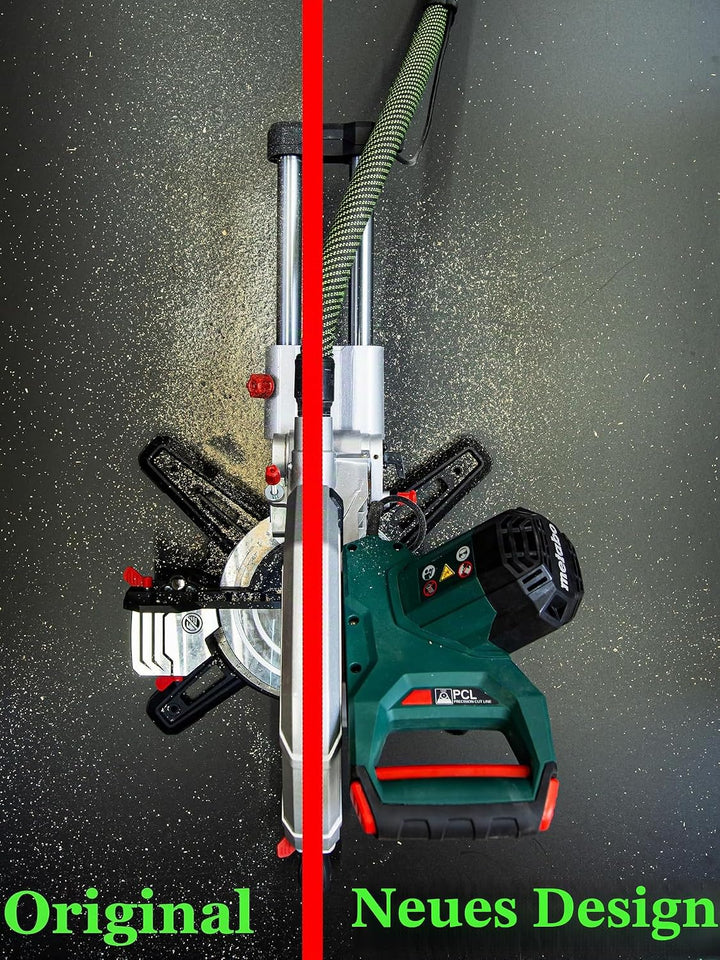 verbesserte Absaugung passend für Metabo Kappsägen - Flexiflosse - Zubehör -216-254-305 (Flexiflosse