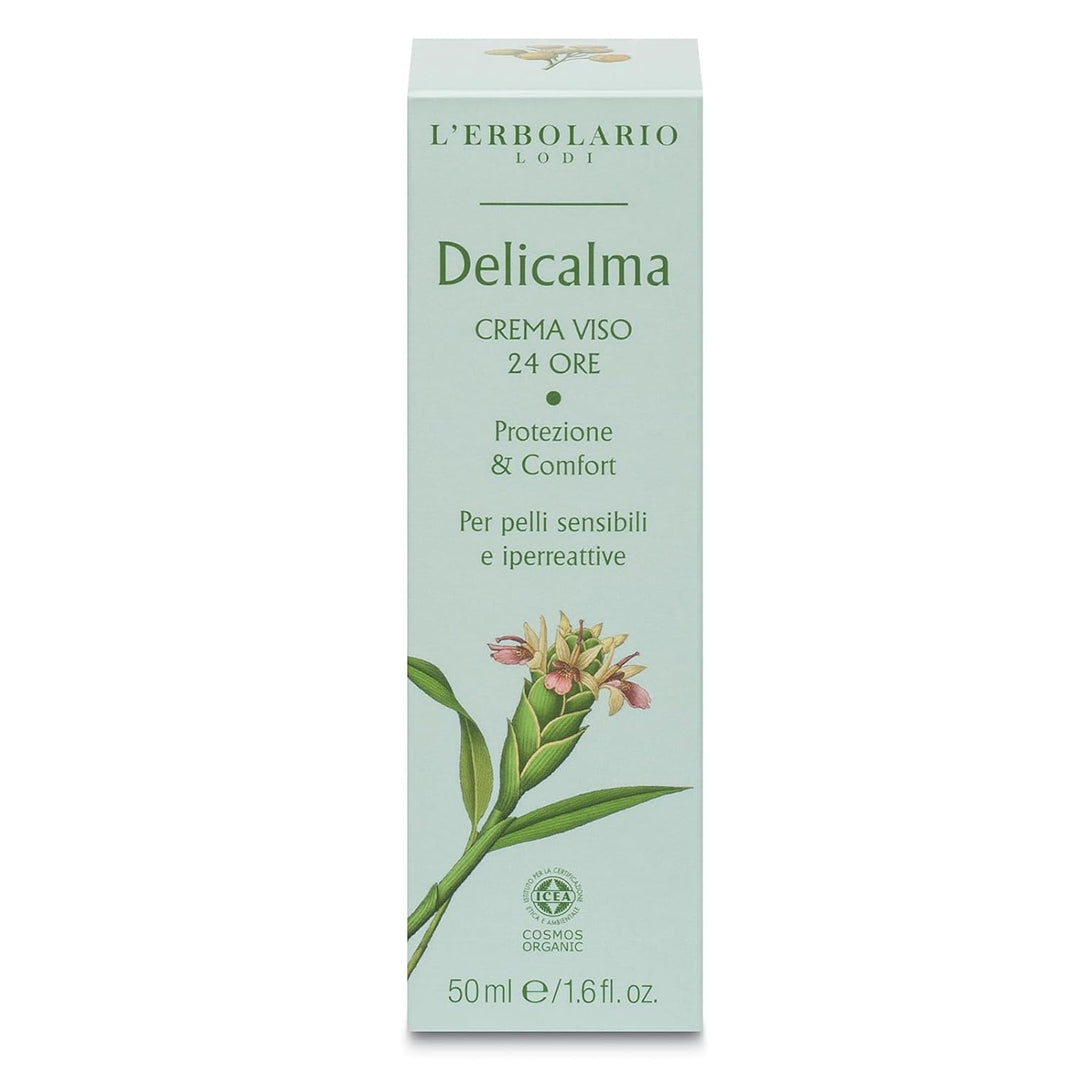 L'Erbolario DELICALMA 24 Stunden Gesichtscreme , 1er Pack (1 x 50 ml)