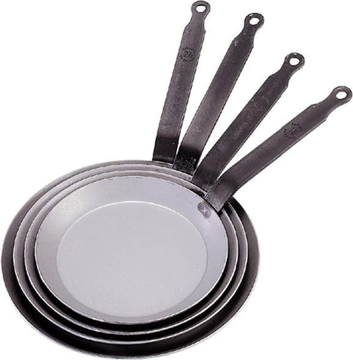DE BUYER Crêpe-Pfanne 30cm, Stahl, Grau 6447.10 diamètre 30 cm, Diamètre 30 cm