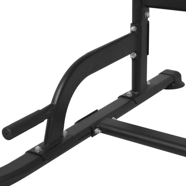 Power Tower mit Sit-Up-Bank, höhenverstellbar 182-235 cm, pulverbeschichteter Stahlrahmen, belastbar