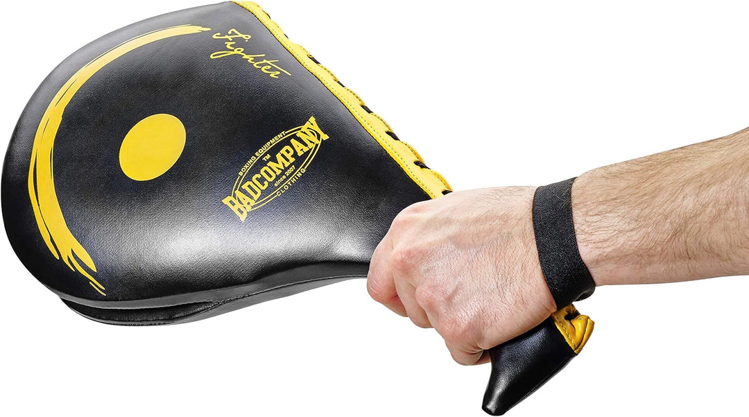 Bad Company Kunstleder Taekwondo Tritt Handpratze I Double Kick Mitt Schlagpolster in verschiedenen