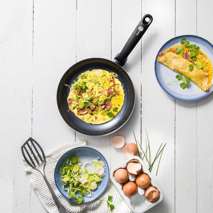 GreenPan Torino Gesunde antihaftbeschichtete Keramik Bratpfanne 28 cm, PFAS-frei, Induktion, Backofe