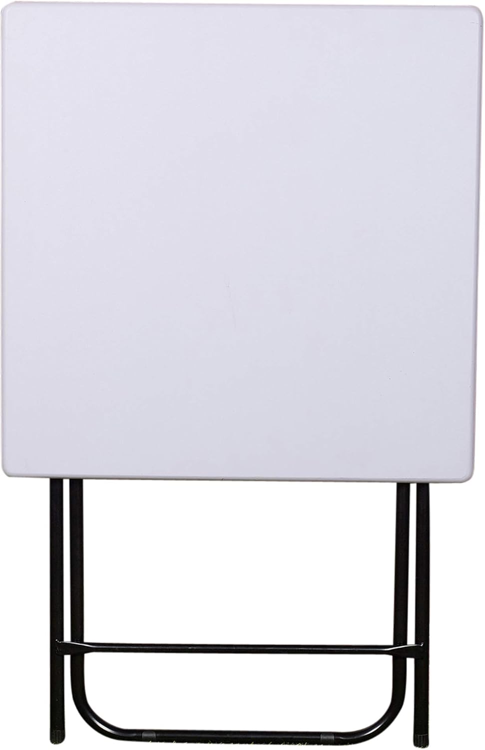 URBNLIVING Metall Beine Faltbar Seite Kaffeetisch - Weiss, Large Weiss Large, Weiss Large
