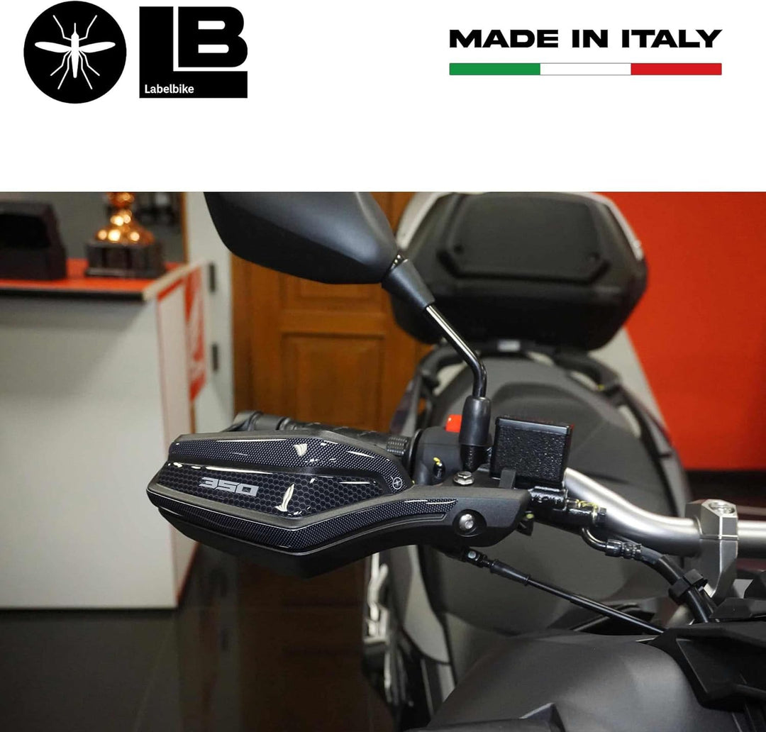 labelbike - 3D Harz Aufkleber Motorraddekorationen und Handschutz kompatibel mit Honda ADV350 2022-2