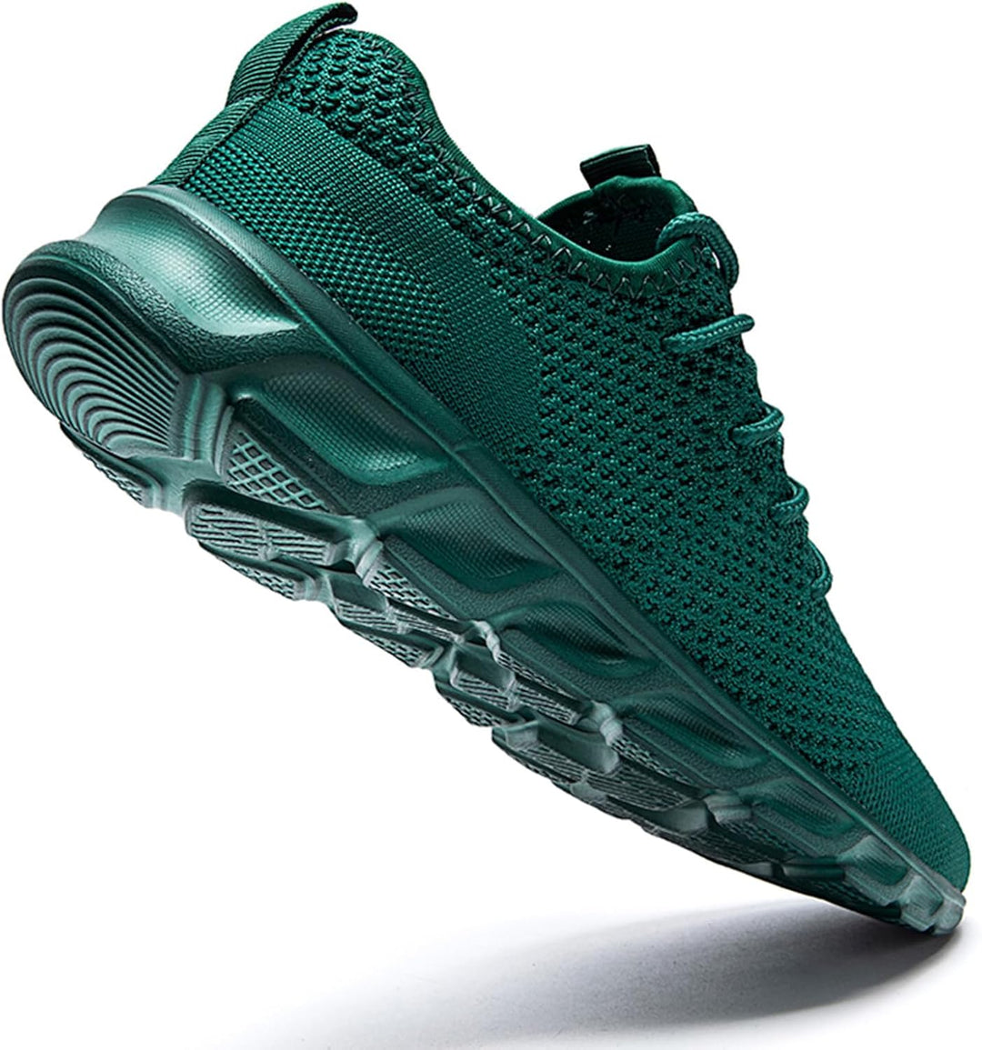 MGNLRTI Herren Sneaker Walkingschuhe Atmungsaktiv Strassenlaufschuhe Leicht Freizeit Sportschuhe für