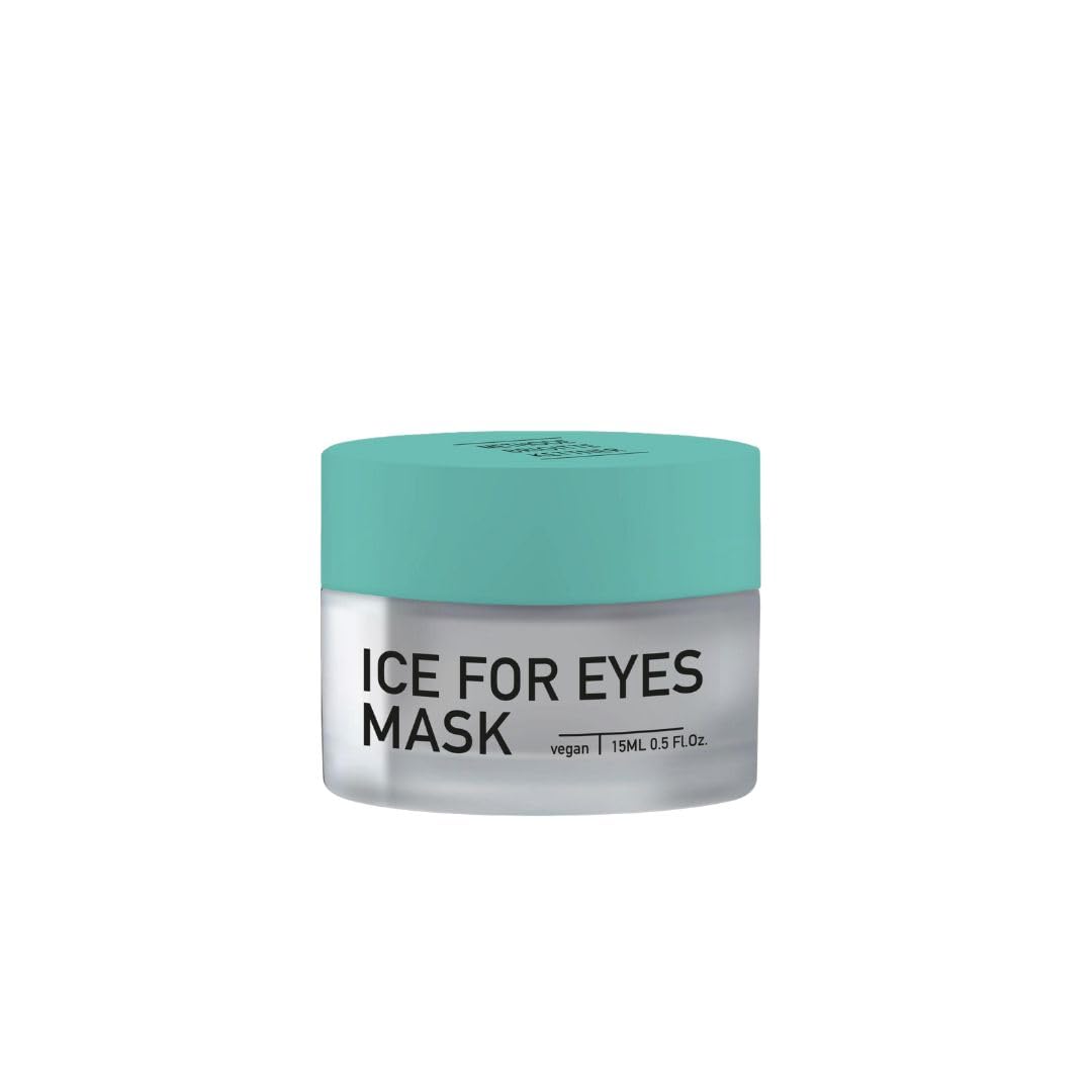 ice for eyes mask 1 x 15ml - erfrischende Anti-Aging Augenmaske | sanft kühlende Augenpflege | vegan