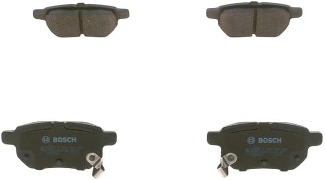 Bosch BP1127 Bremsbeläge - Hinterachse - ECE-R90 Zertifizierung - vier Bremsbeläge pro Set