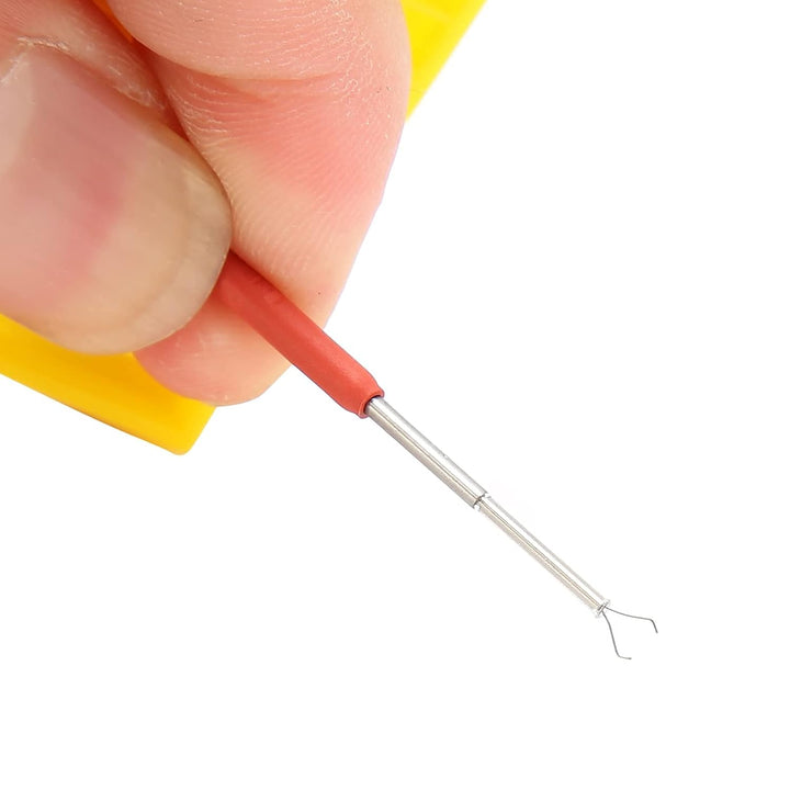 10 Stück Micro IC Haken Clip ABS IC Messleitungen Mini Clip Elektronische Komponente für Logikanalys
