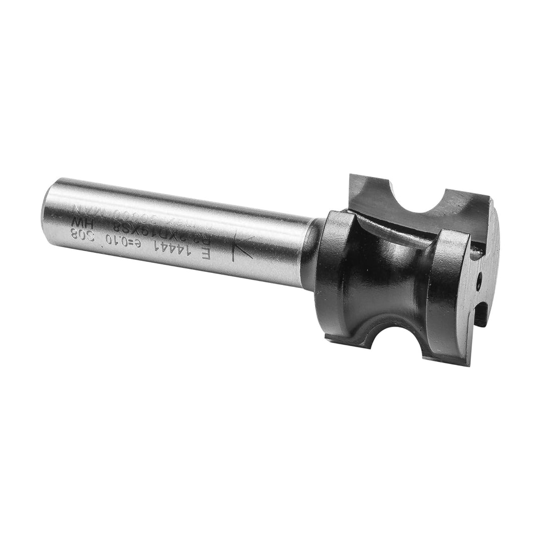 ENT 14441 Halbstabfräser HW, Schaft (S) 8 mm, Durchmesser (D) 19 mm, NL 16,5 mm, R 3,2 mm, SL 32 mm,