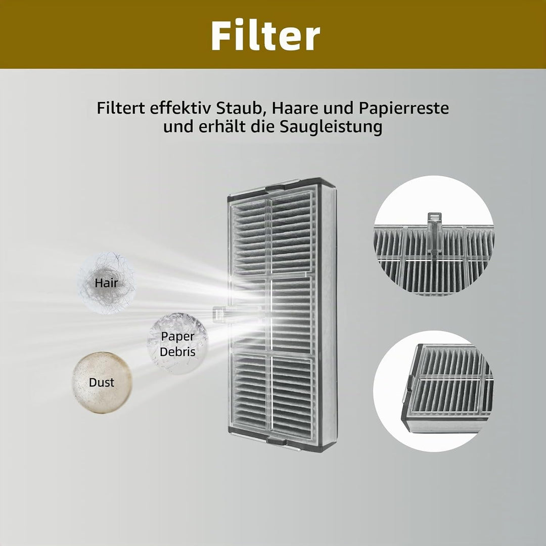 Zubehör Kompatibel für Dreame L40 Ultra AE, für Mova E30 E40 Ultra | Ersatzteile für L10s Ultra Gen
