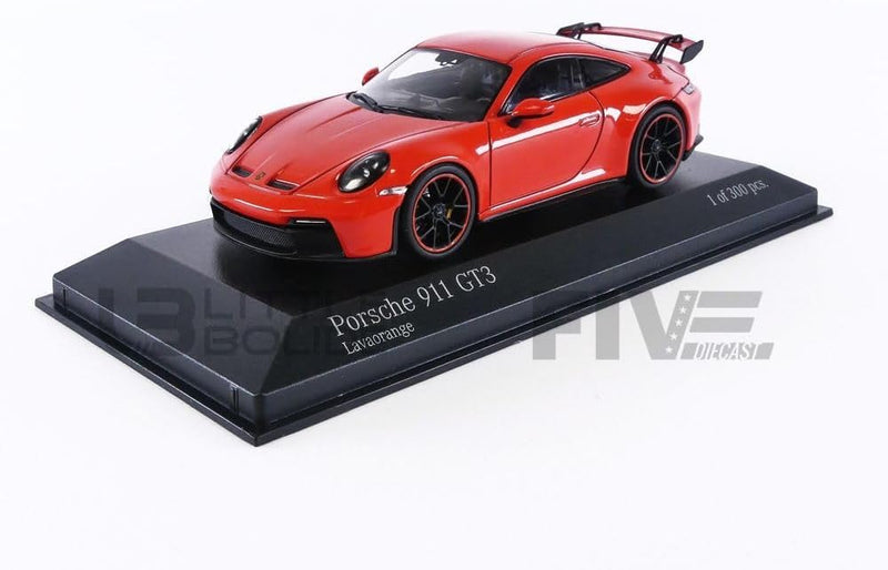 Minichamps Porsche 911 (992) GT3 2020 orange Modellauto 1:43, 410069200