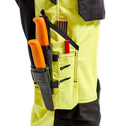 Blaklader 15521811 Hochsichtige Hose mit Stretch, gelb/ schwarz, grootte D112 D112 Yellow / Black, D