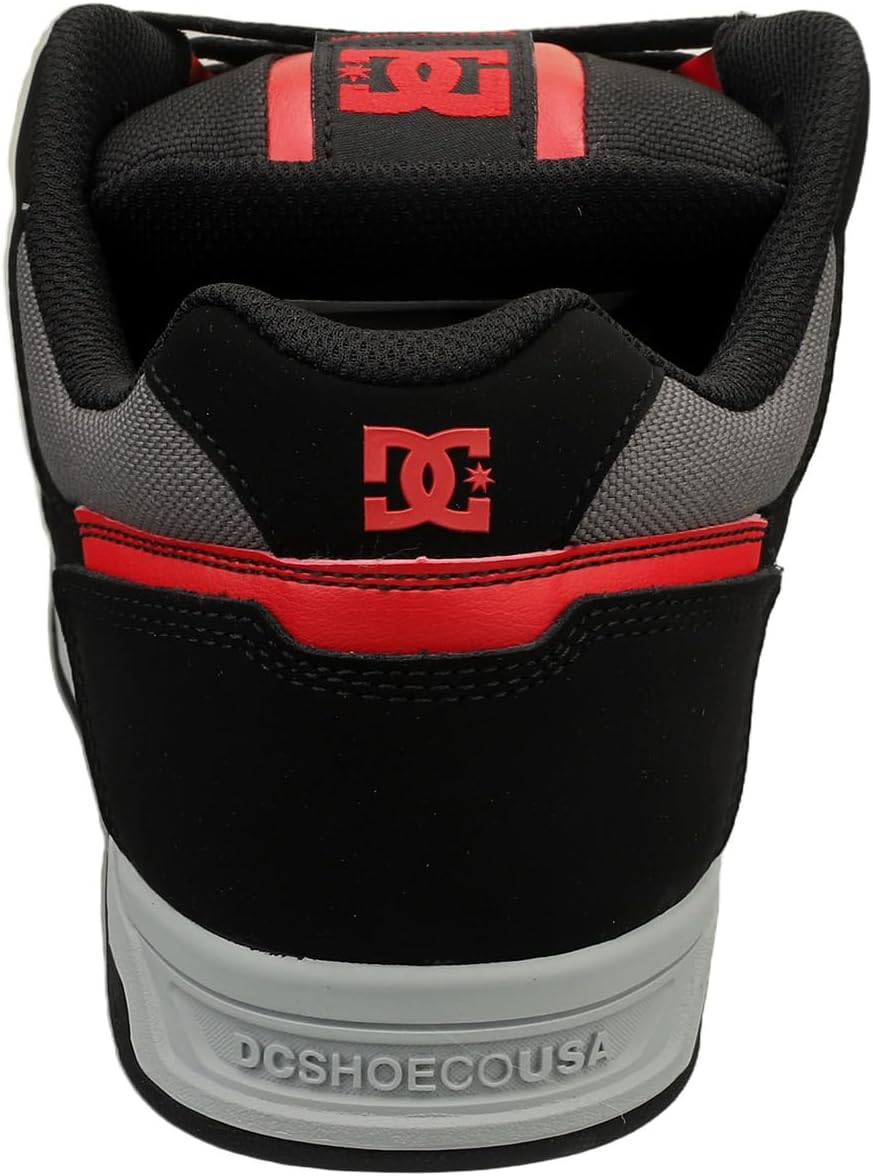 DC Shoes Court Graffik Se, Damen Sneaker 41 EU 009 Black Black Red, 41 EU 009 Black Black Red