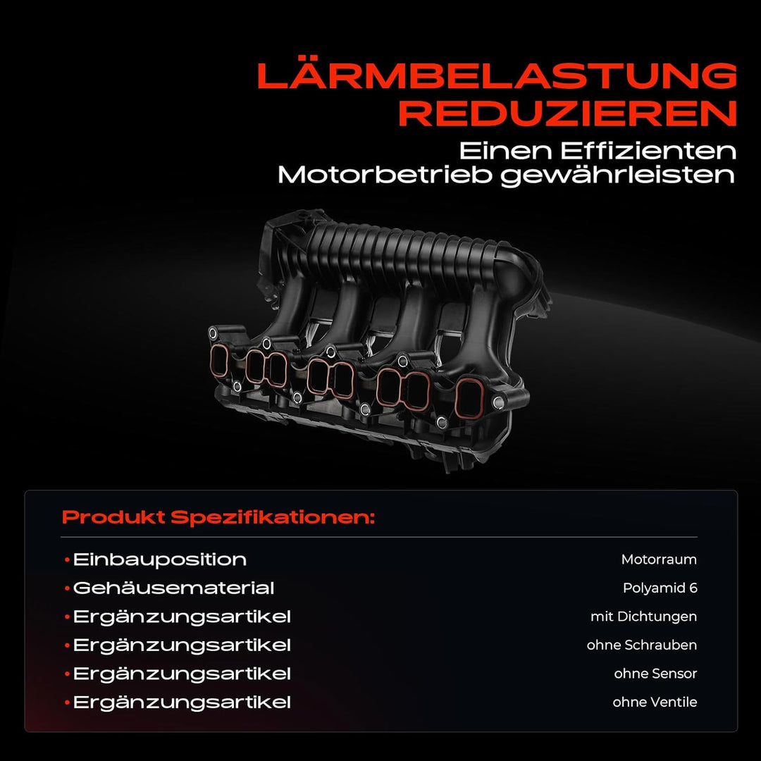 Ansaugkrümmer Ansaugbrücke für C-Klasse W204 C204 S204 E-Klasse W212 A207 C207 SLK R172 1.8L 2007-20