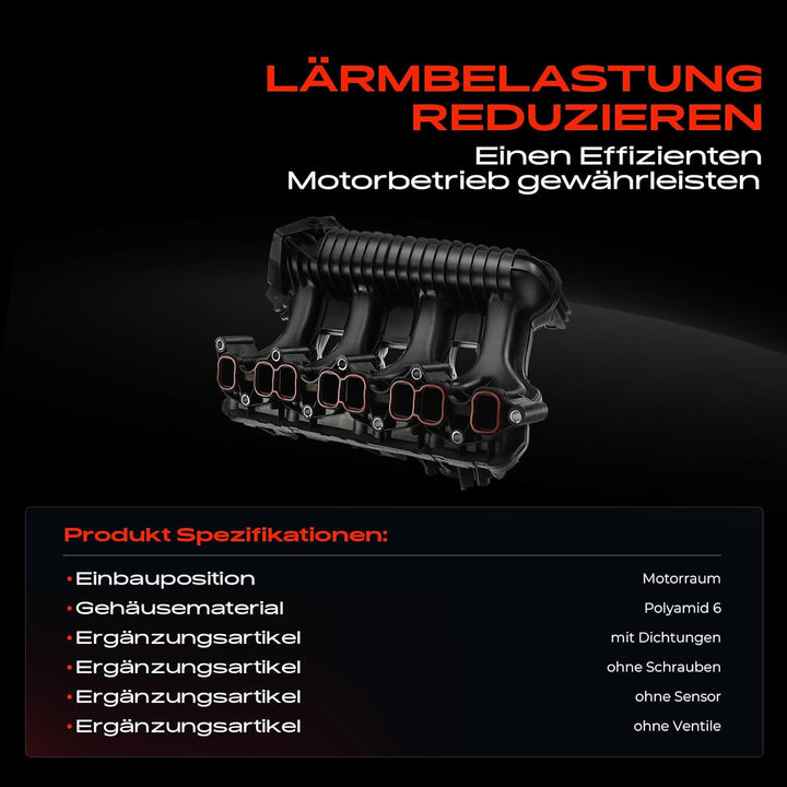 Ansaugkrümmer Ansaugbrücke für C-Klasse W204 C204 S204 E-Klasse W212 A207 C207 SLK R172 1.8L 2007-20