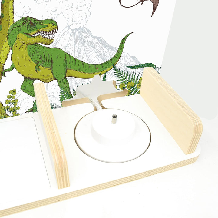 stadtecken® Kinder Regal für Musikbox I Serie für Kleinkind I Geeignet für die Toniebox und ca. 25 T