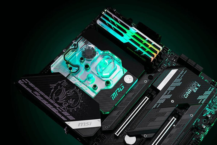 EK Water Blocks EK-Quantum Momentum, Intel MPG Z590 Gaming Carbon - EK X Edition - Sockel 1200