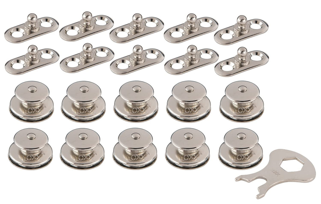 New Marine LOXX Set 10 Stück Oberteile + Lochplatten + Schlüssel