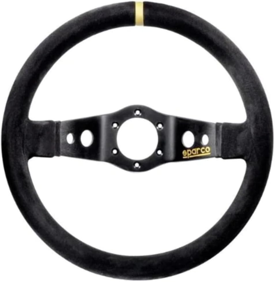 Sparco 015R215CSN Rennlenkräder Unique Schwartz, Schwartz