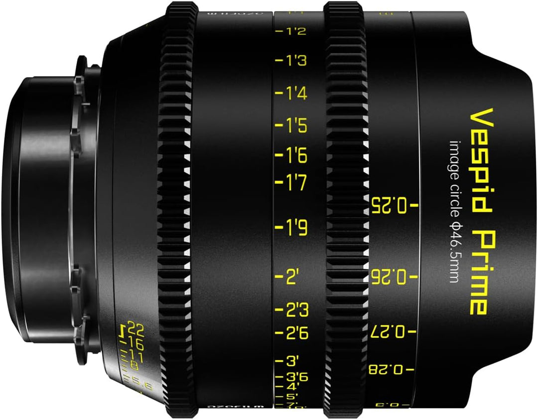 DZOFILM Cine Lens Vespid Prime 16 T2.8 for PL/EF Mount (VV/FF)