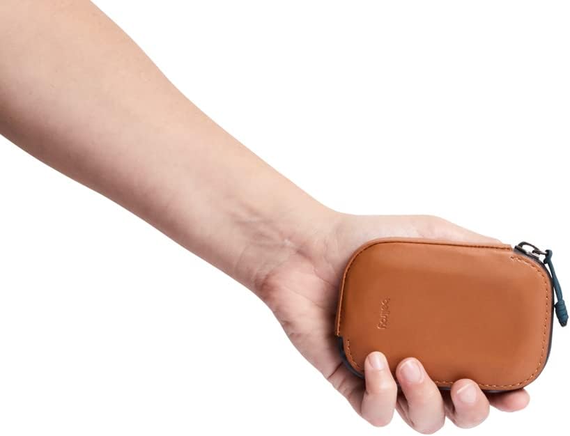 Bellroy All-Conditions Card Pocket, Leder , Wasserfest, Wasserbeständig- Bronze, Bronze