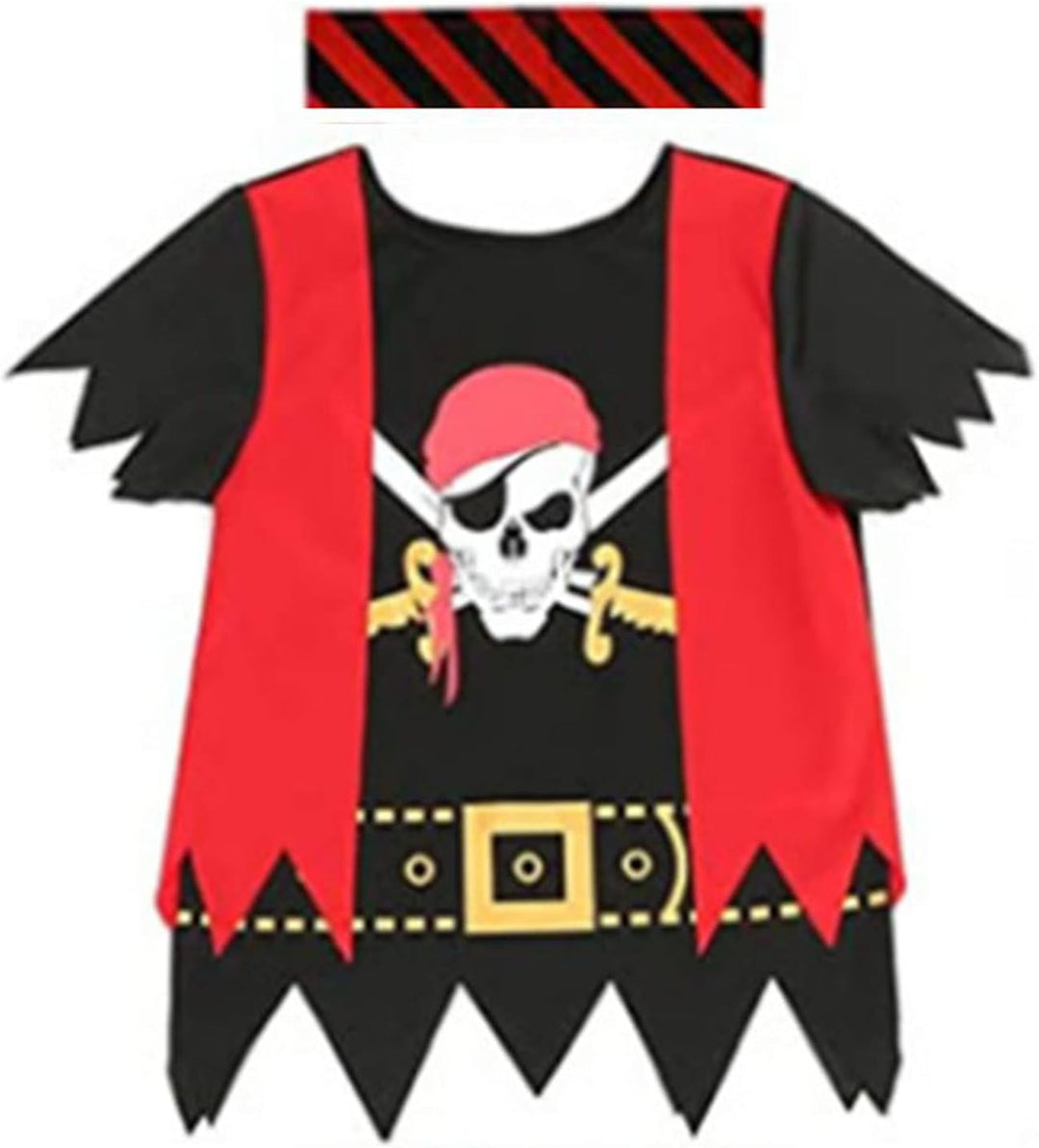 Sincere Party Aufrichtige Partei Piratenkostüm für Kinder, Piraten-Rollenspiel-Kits Für Kinder 3-4,
