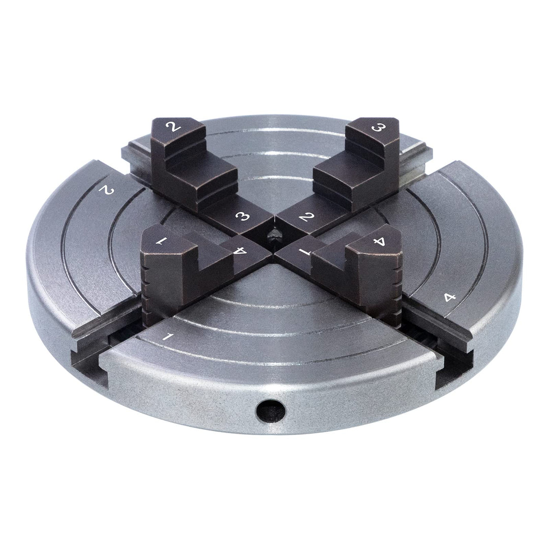 DEEFIINE 152MM Backenfutter Drechselfutter M33,4-Backen selbstzentrierend Spannfutter Drehfutter Dre