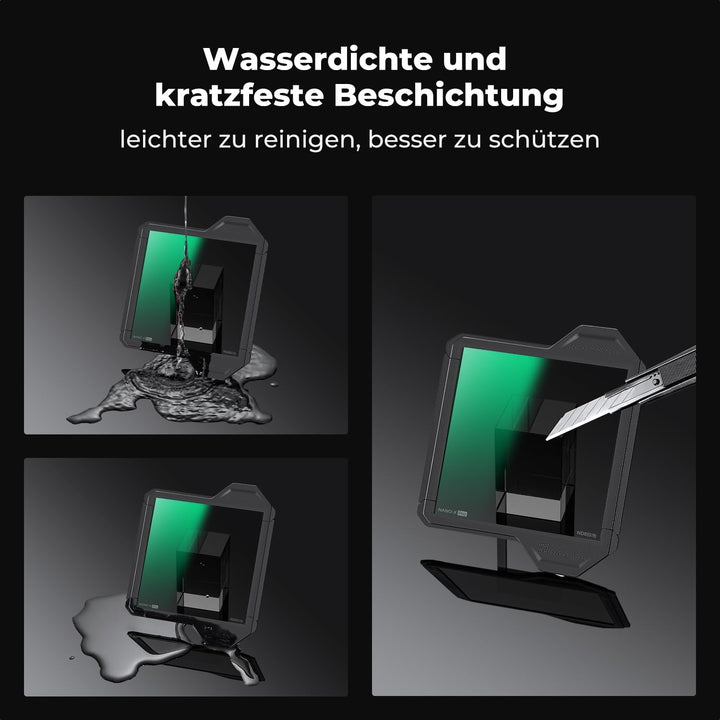 K&F CONCEPT Nano X-PRO Rechteckfilter ND8(3 Stop) 100x100mm Graufilter aus Optisches Glas mit 28 Nan