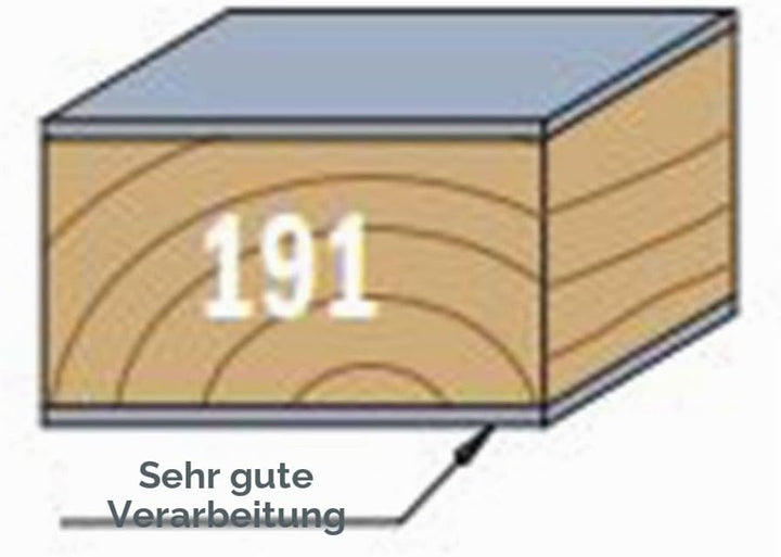 CMT Orange Tools 191.082.11 Helical – Erdbeere Z2 pos. d 8 x 42 x 90 HWM DX
