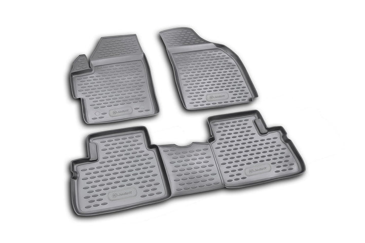 Element Passgenaue Premium 3D Gummimatten Fussmatten passend für Mazda 6 2007->, 4 TLG. (grau) MAZDA