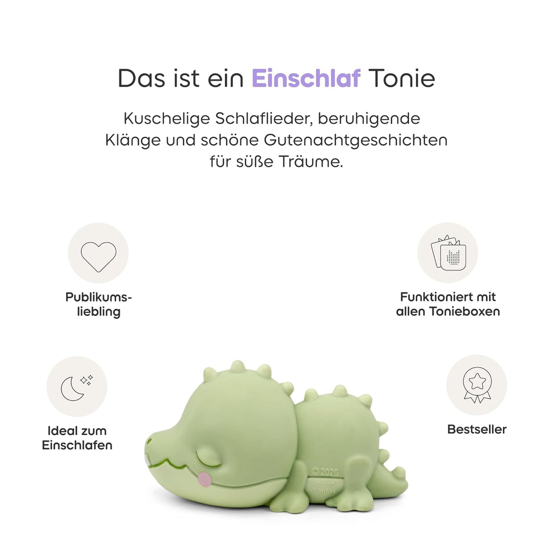 tonies Hörfigur für Toniebox, Schlummerbande – Schlummerkrokodil: Eine Gutenachtgeschichte aus dem S