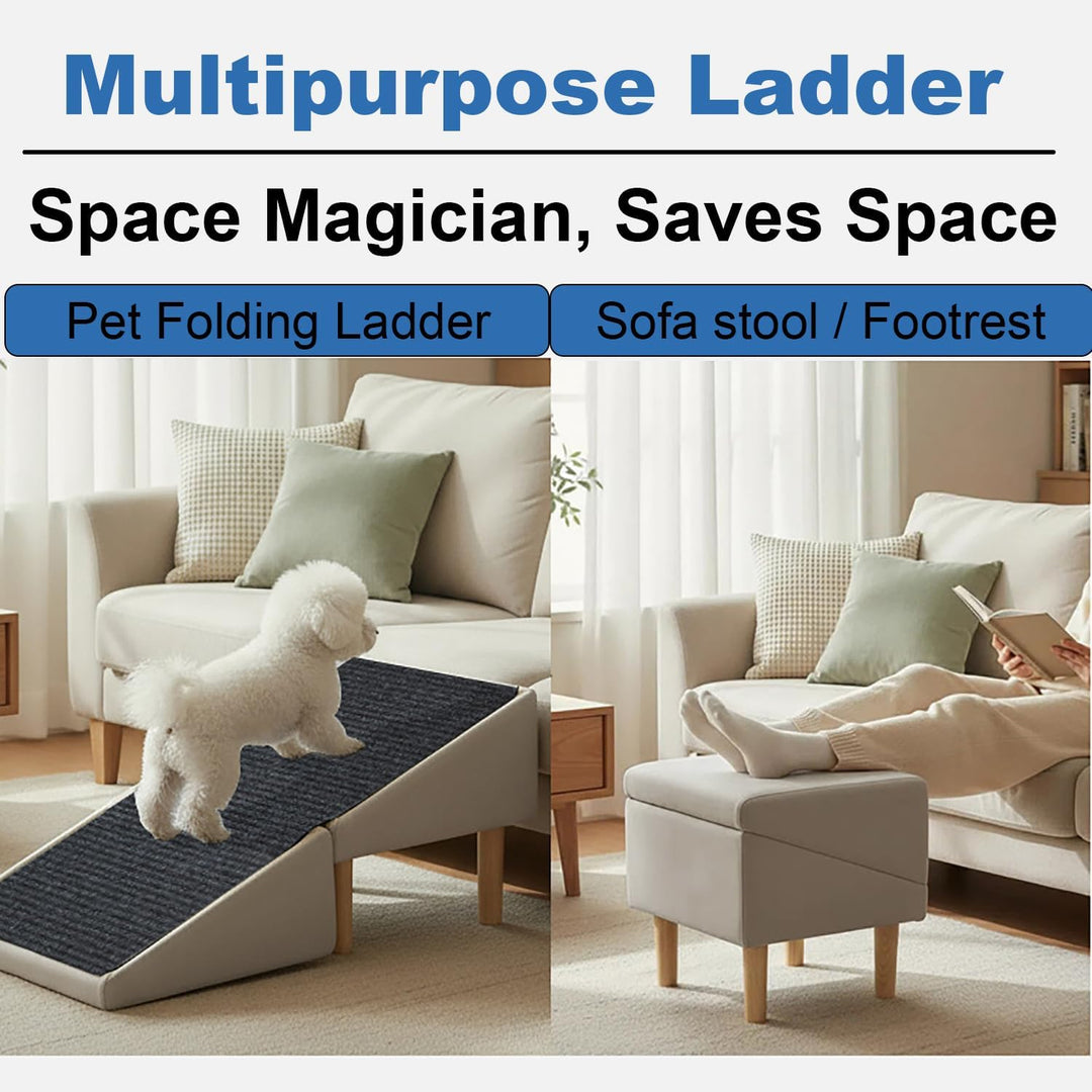 Hundetreppe Bett，Hunderampe Sofa，rutschfeste Hunderampe，Rampe Hund für Katzen und Welpen，Hundetreppe