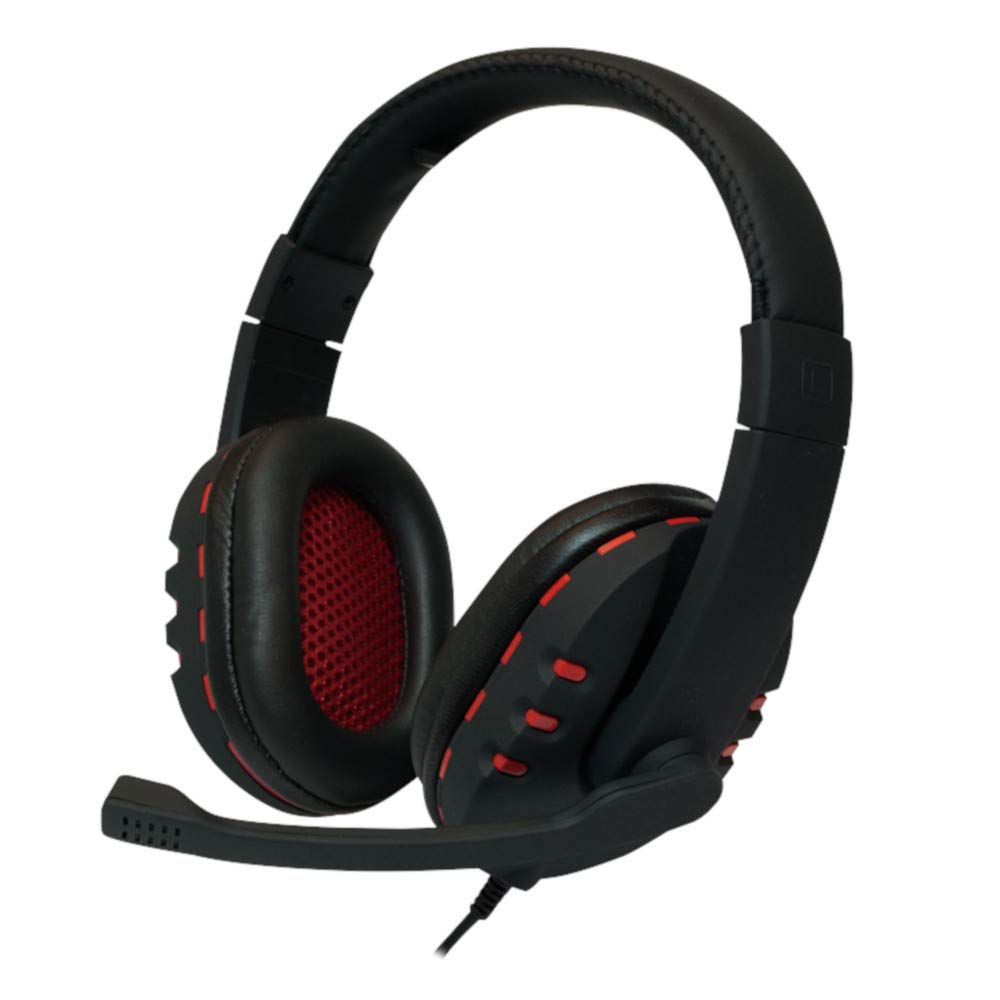 LogiLink HS0033 Stereo Headset mit integr. Mikrofon, Schwarz