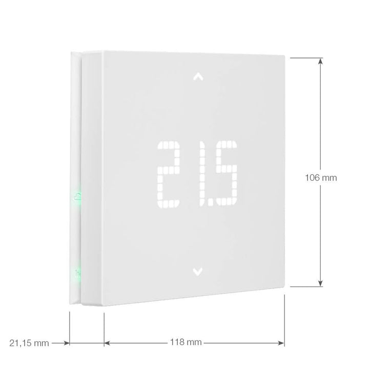 Vimar 02913 Smart LTE-Thermostat, kompatibel mit den Sprachassistenten Alexa und Google, lokale Steu