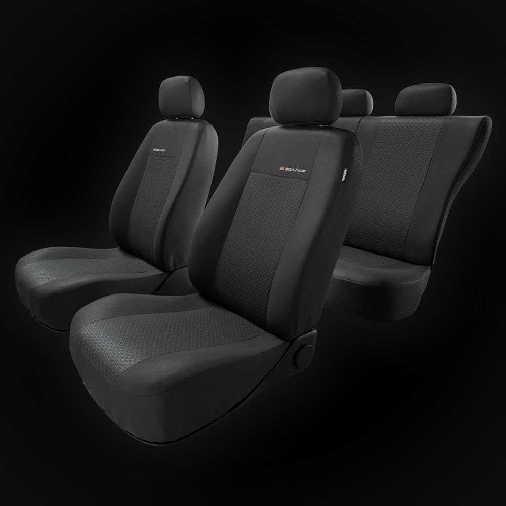 Mossa - Universal Sitzbezüge Auto kompatibel mit VW Volkswagen Passat B4, B5, B6, B7, B8, B9 (1993-