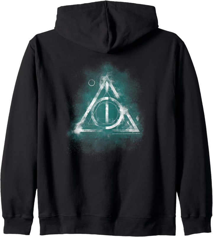 Harry Potter Geometric Deathly Hallows Kapuzenjacke