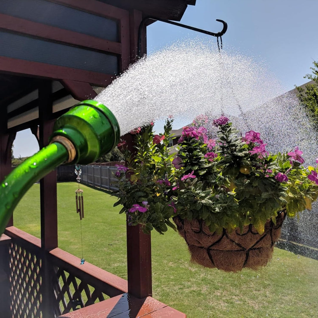 GREEN MOUNT Giessstab, 61 cm Sprühstab mit hochwertigem Edelstahlkopf, perfekt für Blumen, Sträucher