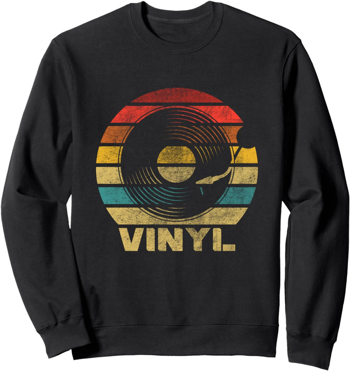 Retro Vinyl Vintage Schallplatte Sweatshirt