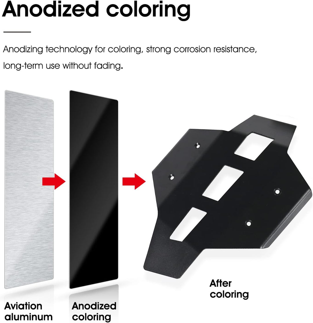 MOLONG Motorrad Motorschutzabdeckung Klappe Anti-Rutsch für R1250GS 2019-2022 Für R1250GS Adventure