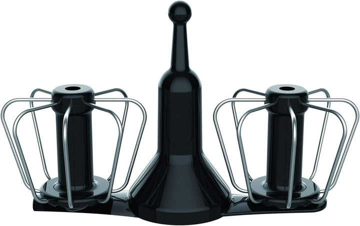 Moulinex XF389010 SEBAX Backset für Küchenmaschine Companion, Edelstahl, 24 Centimeters, Schwarz