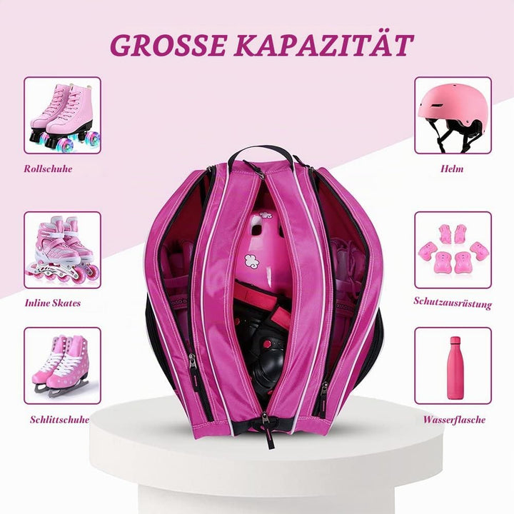 VENTCY Inliner Tasche, Skischuhtasche Kinder, Rollschuhe Tasche, Tasche für Inliner, Eislauf Inliner