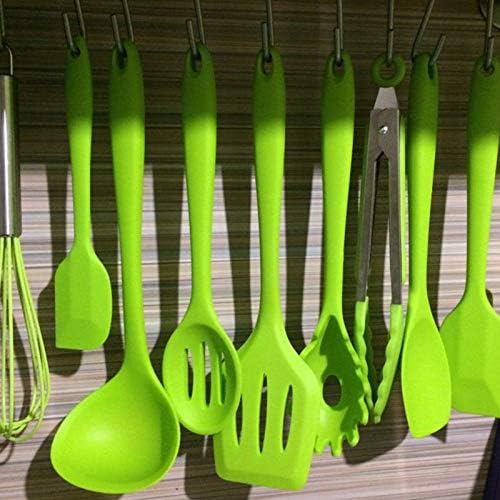 10 Stück Silikon Küchenhelfer Set Küchen Backen Set Hitzebeständigkeit bis zu 230°C für Jede Küche (