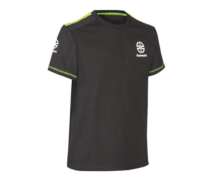 Kawasaki Sports T-Shirt S Schwarz Grün, S Schwarz Grün