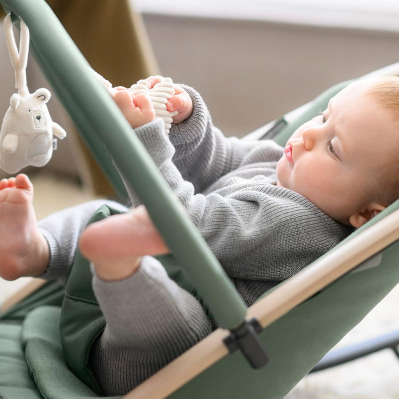 Maxi-Cosi Kori 2-in-1 Baby wipstoel met speelgoedboog, 0-2 jaar, tot 15 kg, Baby bouncer, 3 ligstand
